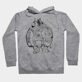 Hippo Astronaut Hoodie